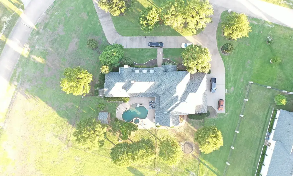 New shingle roof installation on a home in Bonita Springs